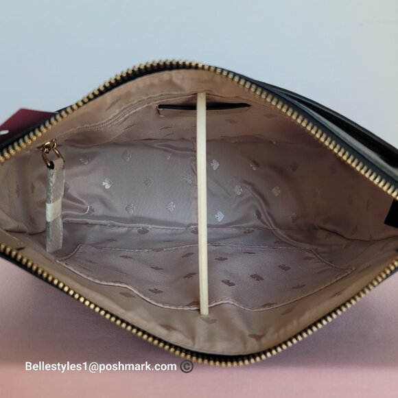 KATE SPADE Adel Small Top-zip Leather Crossbody Bag- Black Color ⭐FINAL PRICE⭐🎈 - Picture 14 of 16